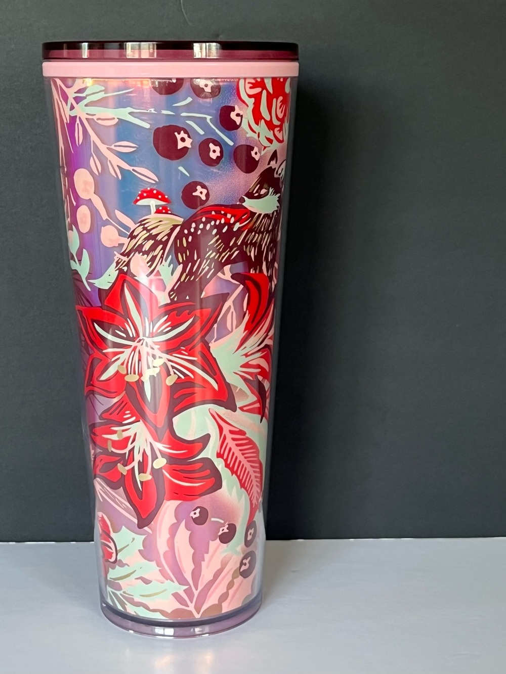 Starbucks 2022 Holiday Enchanted Forest Travel Mug